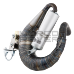 EGIG MAMBA Performance muffler for Vespa 90 / R / SS / 100/125 / PV / ET3 steel, unpainted, aluminum silencer,