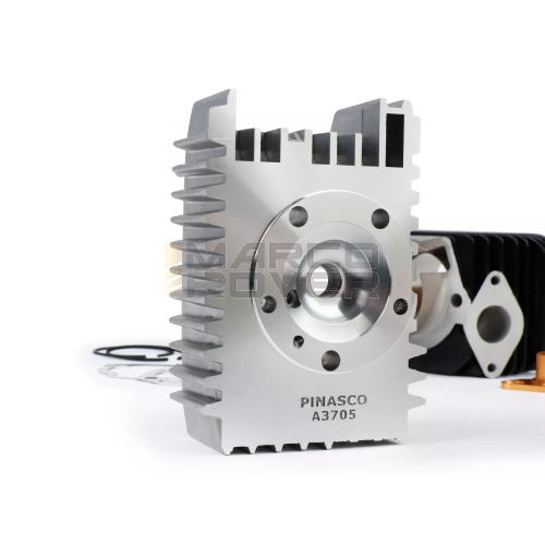 Gruppo Termico Evoten Booster Quadro  46 x 46 spinotto 12 mm per Piaggio Boxer , Bravo , Ciao , Si , Grillo , CBA , ECO