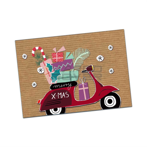 Cartolina SIP con motivo Merry Xmas 