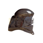 Cuffia cilindro CARBON ITALY in carbonio verniciata LUCIDA per vespa Largeframe PX 125 