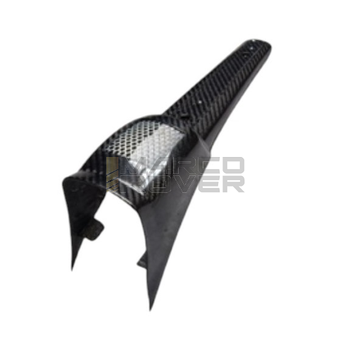 Nasello in carbonio CARBON ITALY - modello con griglia -  per Vespa 50 Special