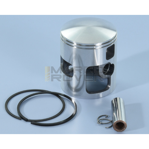 Pistone POLINI per kit 210cc ghisa Ø 68,0mm 2 segmenti per Vespa 200 Rally, PX 200 E, `98, MY, Cosa 200