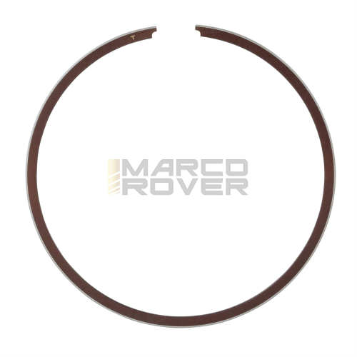 Fascia Pistone MALOSSI Ø 50 × 0,8 mm , Segmento Rettangolare in Acciaio Cromato , Per Malossi Team , Big Bore 70 cc