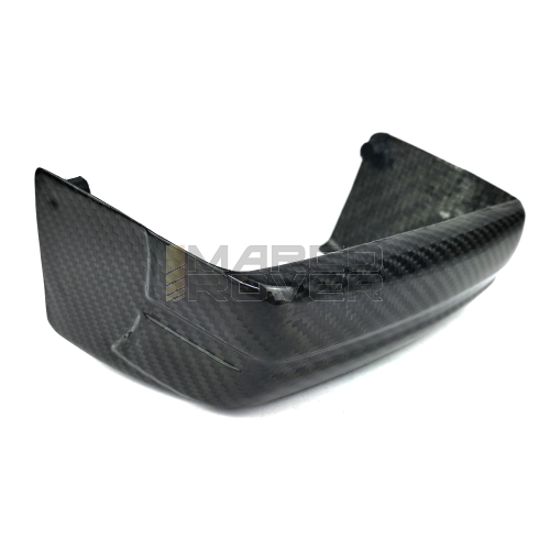 Parafango paraschizzi  posteriore distanza dei fori 120 mm  in fibra di carbonio TOMAS COMPOSITI per Vespa largeframe  PX - PE 