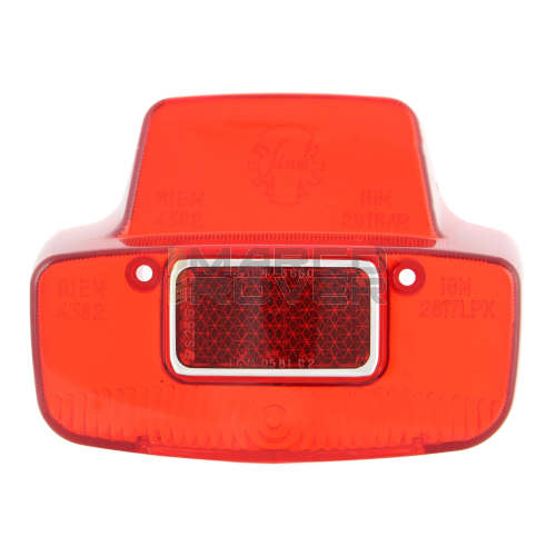 VETRO Fanale / Faro posteriore SIEM  per Vespa 125 Super , GL , Sprint
