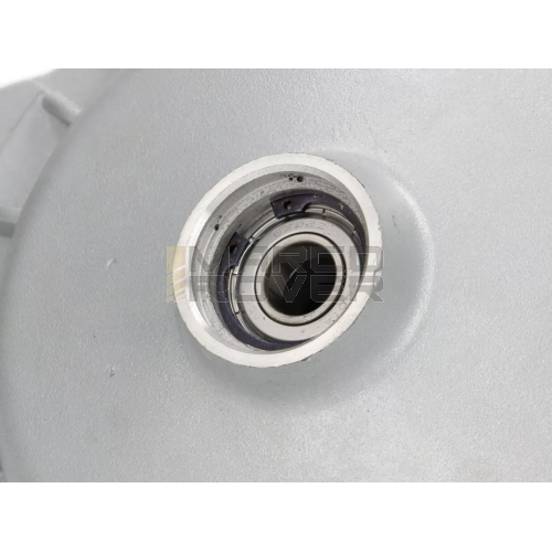 Tamburo per freno a disco anteriore Ø 20 mm con supporto pinza freno tipo LML adatto anche per Vespa PX80, PX125, PX150, PX200 Lusso - grigio argento