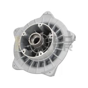 Tamburo per freno a disco anteriore Ø 20 mm con supporto pinza freno tipo LML adatto anche per Vespa PX80, PX125, PX150, PX200 Lusso - grigio argento