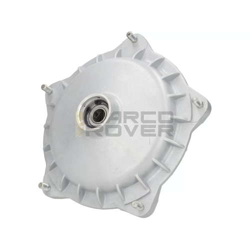 Tamburo per freno a disco anteriore Ø 20 mm con supporto pinza freno tipo LML adatto anche per Vespa PX80, PX125, PX150, PX200 Lusso - grigio argento