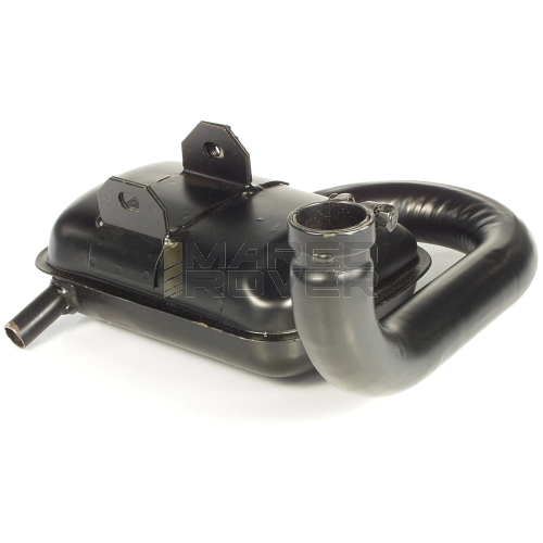 Marmitta Scarico SITO Plus Racing Nera per Piaggio Vespa Cosa 125 , 150