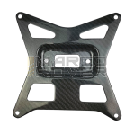 Portatarga universale in Carbonio TOMAS COMPOSITI per vespa scoooter e moto, distanza fori 158 mm