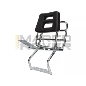 Portapacchi cromato con schienale - MOTO NOSTRA - Vespa PX 80 , PX 125 , PX 150 , PX 200 