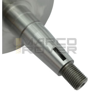 Albero motore ELLEZETA  per scooter Runner 125 / 180 corsa 52 biella 105 mm - Piaggio Gilera 