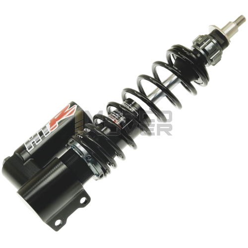 Ammortizzatore anteriore HITECH "HTR" oleopneumatico a gas  - BLACK EDITION - per Vespa  PX - PX - PX E 125-150-200  - PX ARCOBALENO - PX 125 - 150 FRENO A DISCO  - LML