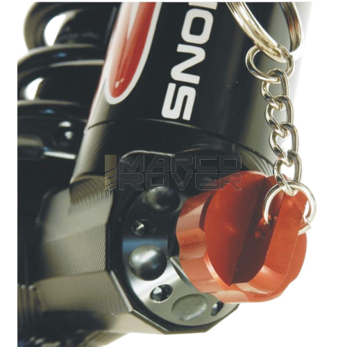 Ammortizzatore anteriore HITECH "HTR" oleopneumatico a gas  - BLACK EDITION - per Vespa  PX - PX - PX E 125-150-200  - PX ARCOBALENO - PX 125 - 150 FRENO A DISCO  - LML