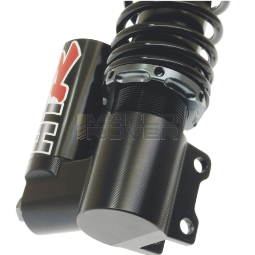 Ammortizzatore anteriore HITECH "HTR" oleopneumatico a gas  - BLACK EDITION - per Vespa  PX - PX - PX E 125-150-200  - PX ARCOBALENO - PX 125 - 150 FRENO A DISCO  - LML