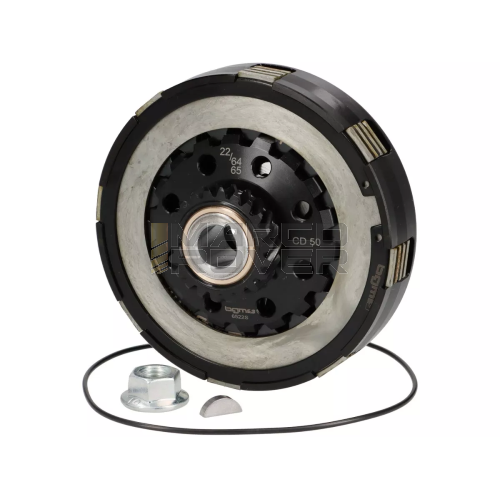 Frizione 22 Denti BGM PRO Superstrong 2.0 Touring Ultralube per Vespa PX200 / Rally200 (Primaria 64/65) 