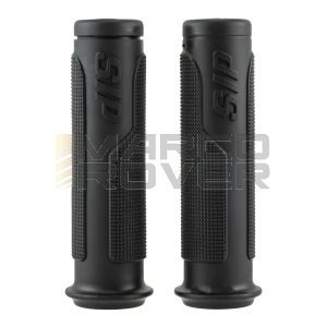 Manopole SIP SERIES PORDOI in gomma colore NERO -  Ø 24/24 mm l=125 mm - PER VESPA tutti i modelli 