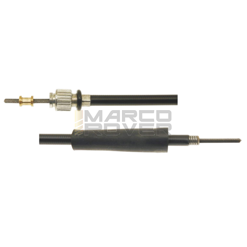 Cavo Conta Chilometri completa , Con Guaina , Colore Nero per Piaggio CIAO e BOXER , lunghezza guaina 805 mm e lunghezza cavo 835 mm