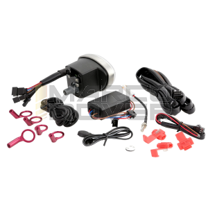 Contachilometri e contagiri SIP 2.0 per Vespa SS, 125 ET3 Primavera, GTR, Sprint Veloce, TS, Super, Rally, 14.000rpm, colore quadrante: bianco