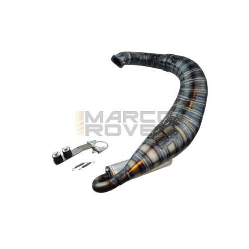 Marmitta ad espansione per kit  motore Zuera Monster
251 cc per Vespa 50 Special L N R 90 125 primavera et3  PK S