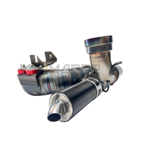 Marmitta espansione 2LTECH  BAZOOKA 2.0 per vespa PX 125, PX 150, PX 177  - produzione artigianale 
