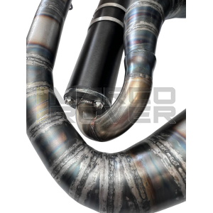 Marmitta espansione 2LTECH  BAZOOKA 2.0 per vespa PX 125, PX 150, PX 177  - produzione artigianale 