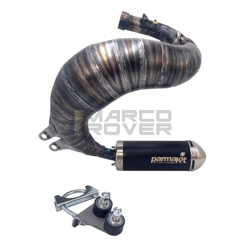 Marmitta espansione PARMAKIT dedicata al kit cilindro PROTO 23 per Vespa 50 Special L N R 90 125 primavera et3  PK S