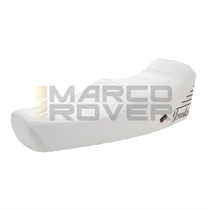 Sella Giuliari YANKEE , Bianca , Con Serratura e Chiave , per Piaggio Vespa PK , PK S , XL , FL , HP 