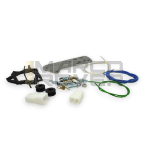 Kit Staffa INOX per Montaggio Bobina e Regolatore di Tensione , per Accensione SIP per Piaggio Vespa 50 Special , N , L , R , 125 Primavera , ET3 , Carter Piaggio - Vzr Vezzola