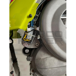 Kit Staffa INOX per Montaggio Bobina e Regolatore di Tensione , per Accensione SIP per Piaggio Vespa 50 Special , N , L , R , 125 Primavera , ET3 , Carter Piaggio - Vzr Vezzola