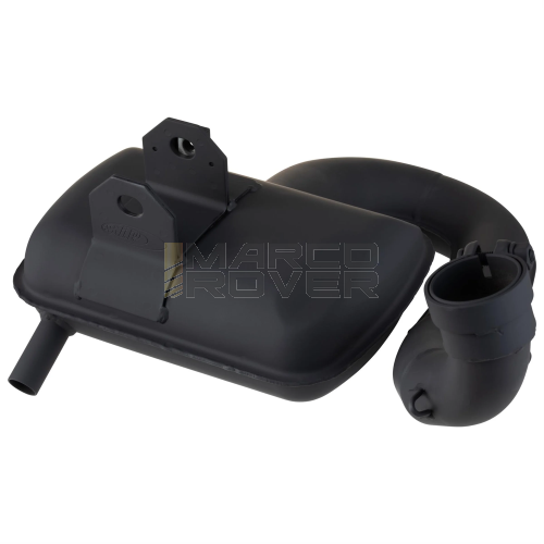 Marmitta SIP ROAD 3.0 , Nera , In Acciaio , per Piaggio Vespa PX 200, Rally 200 , Vespa Cosa 200