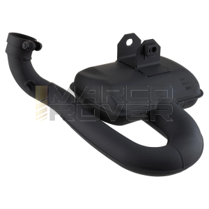 Marmitta SIP ROAD 3.0 , Nera , In Acciaio , per Piaggio Vespa PX 200, Rally 200 , Vespa Cosa 200