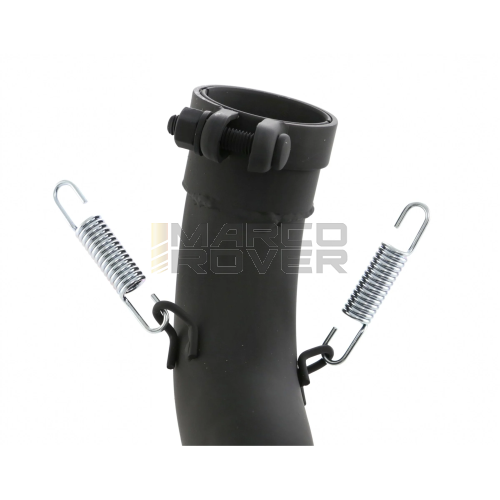 Marmitta SIP ROAD 3.0 , Nera , In Acciaio , per Piaggio Vespa PX 200, Rally 200 , Vespa Cosa 200