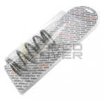Molla lineare STAGE6 con carico da 110 LB per ammortizzatore STAGE6 R/T Piaggio Zip Sp anteriore