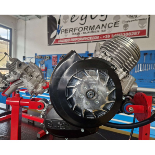 Coprivolano EGIG  Round – Nero High Flow - per Vespa 50 Special L N R 90 125 primavera et3