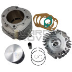 Kit cilindro cuffia 50 VMC CP-58 135cc Ø 58 mm x 51 mm in alluminio  per Vespa Smallframe - candela laterale
