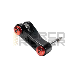 Biscotto braccio oscillante  MALOSSI per forcella Piaggio ZIP SP, ET2, Quartz in ERGAL anodizzato nero 