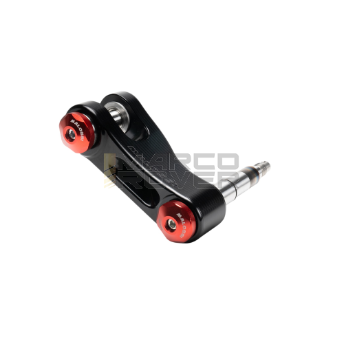 Biscotto braccio oscillante  MALOSSI per forcella Piaggio ZIP SP, ET2, Quartz in ERGAL anodizzato nero 