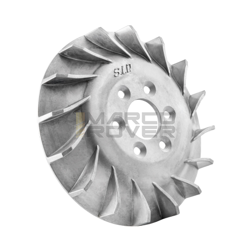 Ventola volano SIP PERFORMANCE Classic High Flow stampata in Alluminio  per l'Accensione SIP PERFORMANCE by VAPE per Vespa 50 Special L N R 90 125 primavera et3  PK S