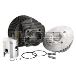 KIT POLINI CYLINDER 130cc cast iron VESPA 125 PRIMAVERA ET3 D.57 COURSE 51mm