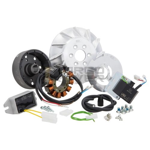 Accensione SIP SPORT  "ANTICIPO VARIABILE" - Cono 20 - CORRENTE ALTERNATA  AC 110 watt - per Vespa 50 Special L N R 90 125 primavera et3  PK S XL 