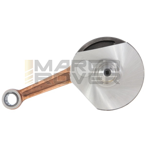 Albero Motore Mazzucchelli , Anticipato , Corsa 57 mm , Cono 17 mm , AMT 132 Race , per Piaggio Vespa Super 125 , 150 , Sprint