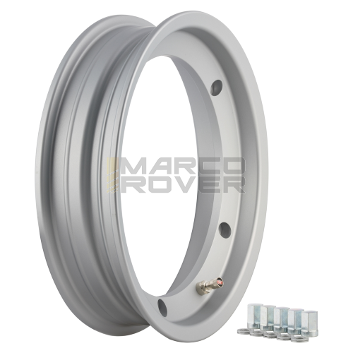 SIP 2.25-10 tubeless alloy wheel Vespa 160 GS, 180 SS - gray