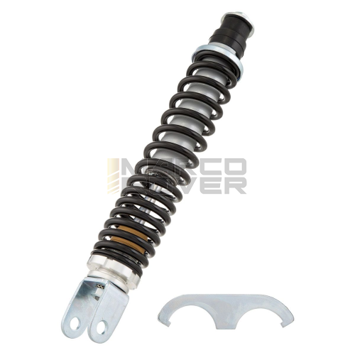 Black Rear Shock Absorber ADJUSTABLE WITH SPRING PRECARISION JACKET