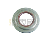 PARAOLIO 31x62,1x5,8/4,3Vm (INT.VITON MARRONE-LAMIERA ESTERNA)