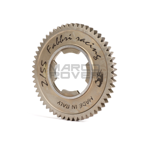 Ingranaggio 1a marcia z 55 FABBRI Racing per Vespa 50, 90, 125 ET3 Primavera, PK