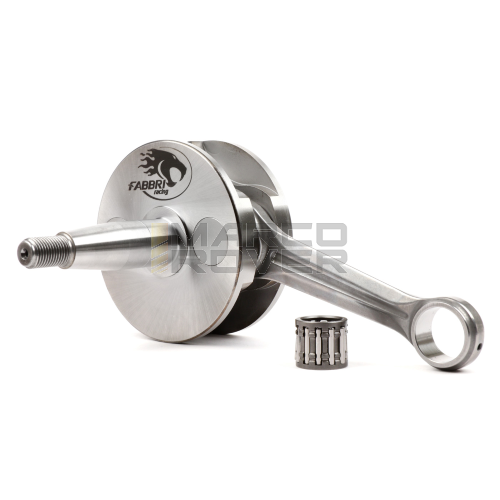 Albero motore FABBRI RACING spalle piene, cono 20, spalle 87, corsa 51 , biella 105