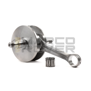 Albero motore FABBRI RACING spalle piene, cono 20, spalle 87, corsa 51 , biella 105