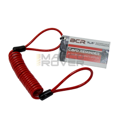 Pvc Security Elastic Cable for Red Disc Padlock