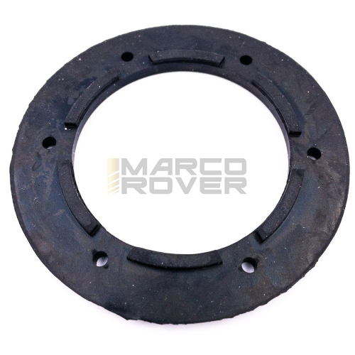Guarnizione clacson Vespa 125 ET3 Primavera, GTR, TS, Sprint V., Rally, Ø 54/80 mm, 6 fori, nera